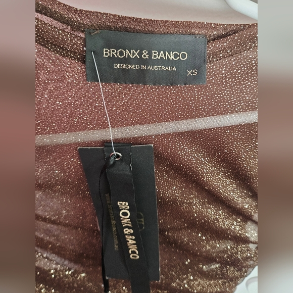 New Bronx and Banco Maya dress in brown Fall Size Xs - Picture 6 of 6